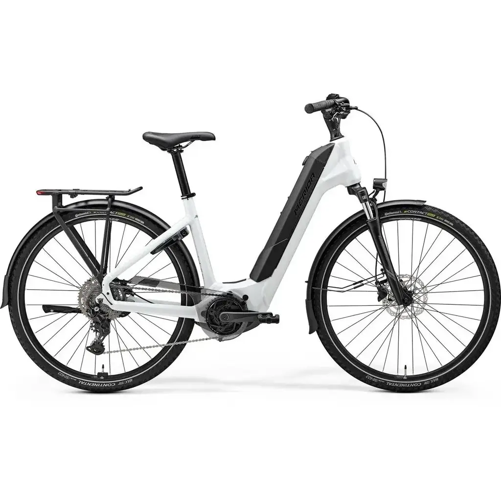 Merida Merida eFloat City 400 EQ Electric Hybrid Bike Pearl White/Gunmetal Grey Small