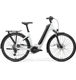 Merida Merida eFloat City 400 EQ Electric Hybrid Bike Pearl White/Gunmetal Grey Small