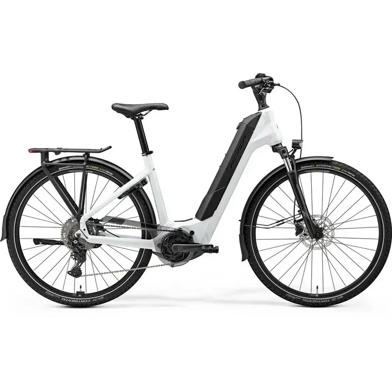 Merida Merida eFloat City 400 EQ Electric Hybrid Bike Pearl White/Gunmetal Grey Small