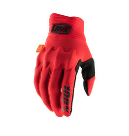 100% COGNITO D30 Gloves Red/Black