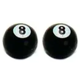 Valve cap #8 ball 2pce A/V