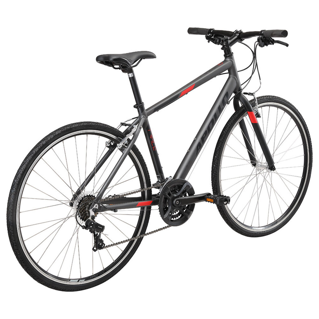 Apollo Apollo Trace 10 -Matte Charcoal /Black /Red