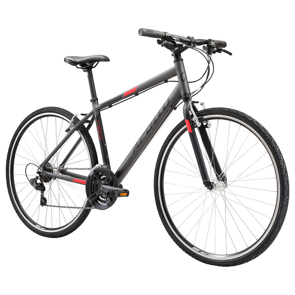 Apollo Apollo Trace 10 -Matte Charcoal /Black /Red