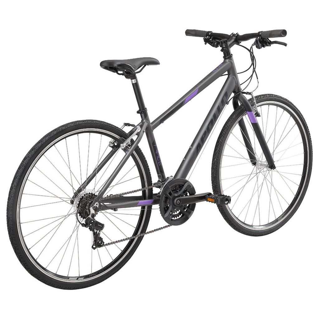 Apollo Apollo Trace 10 Womens -Matte Charcoal /Black /Lavender