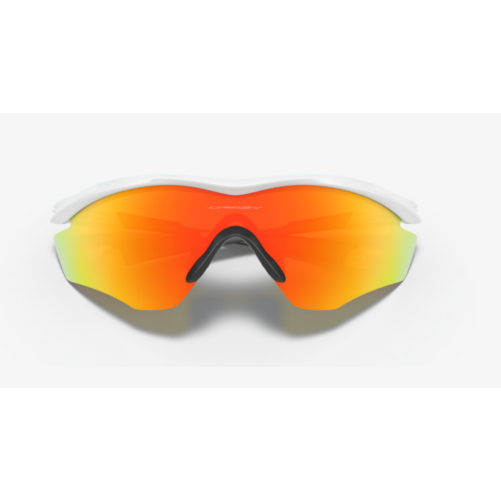 Oakley Oakley M2 Frame  XL Polished White Frame w. Fire Iridium Lenses
