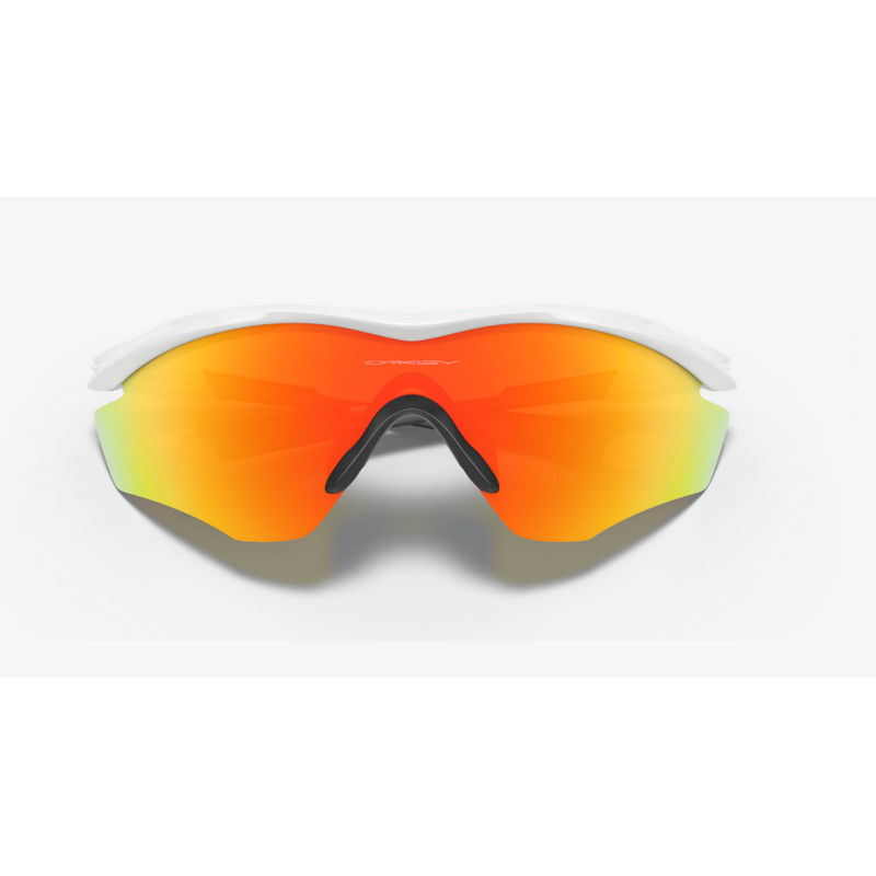 Oakley Oakley M2 Frame  XL Polished White Frame w. Fire Iridium Lenses