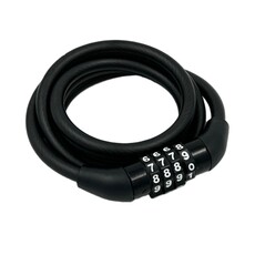Jet Black Jetblack Pocket Cable Combo Lock 8×1200 Reset 4-digit