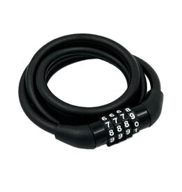 Jet Black Jetblack Pocket Cable Combo Lock 8×1200 Reset 4-digit