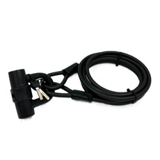 Jet Black Jetblack Traveler Cable 10x3000mm with Key Lock