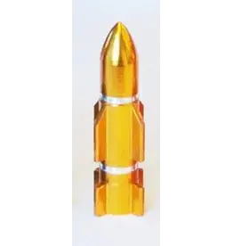 Valve Cap ATOMIC Rocket Gold 2pce A/V