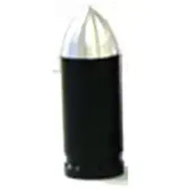 Valve Cap Bullet Black A/V (Each)