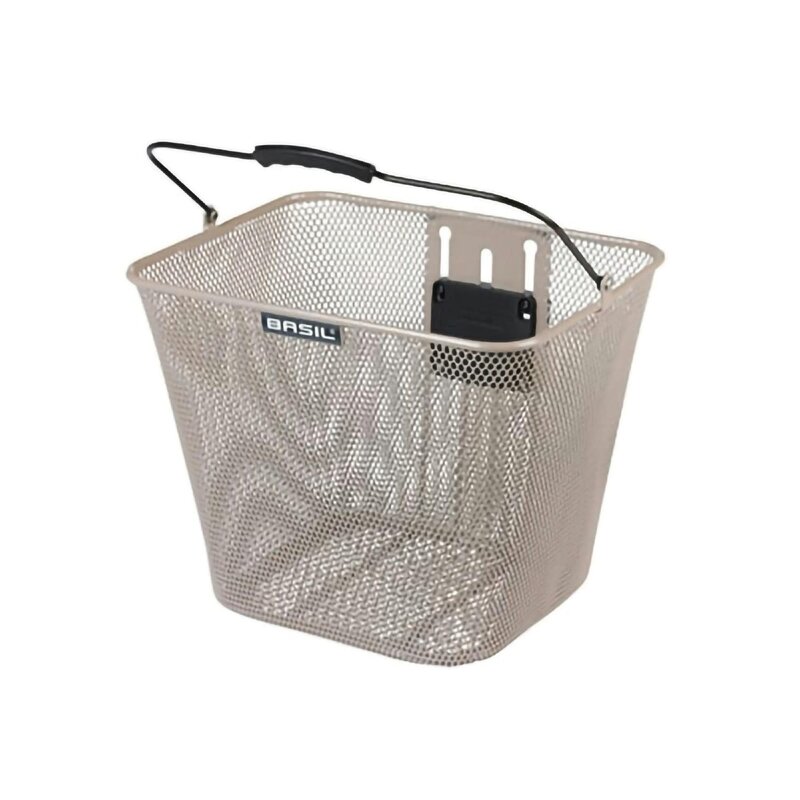 BASIL BASIL Bilbao Front Basket  KF -Nude Metallic
