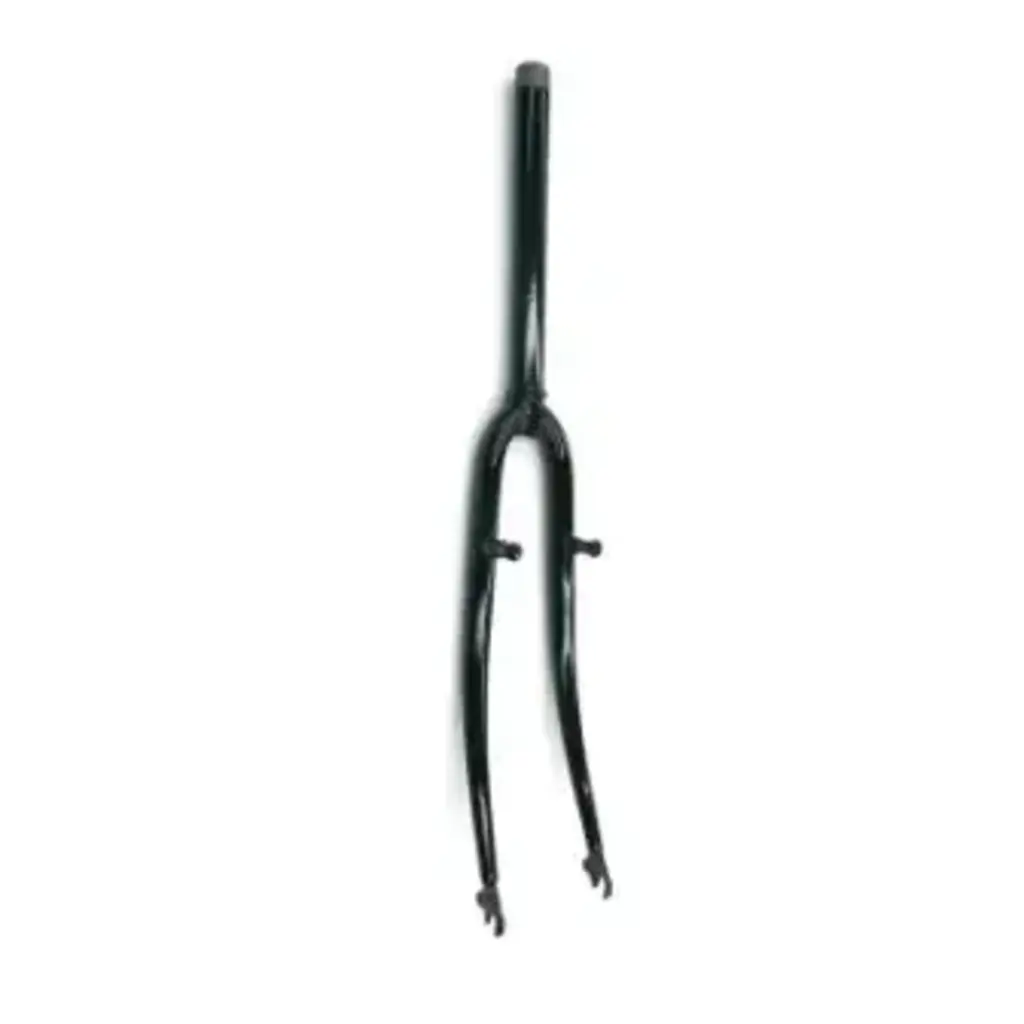Fork 700 x 35C Threadless with Pivots 1.1/8th V-Brake BLACK (370mm axle to crown)