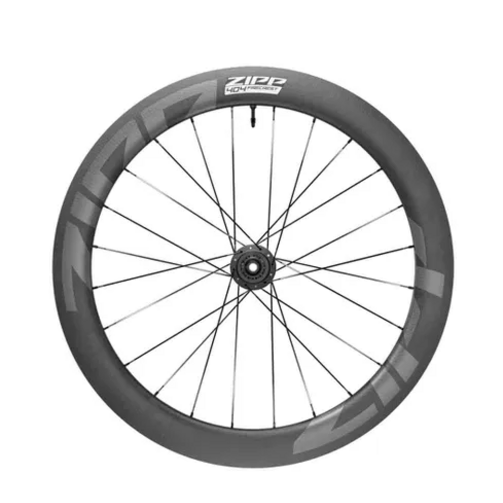 ZIPP AM 404 Firecrest Carbon Tubeless Disc Brake Center Locking 700c Rear 24Spokes SRAM 10/11sp 12x142mm Standard Graphic B1