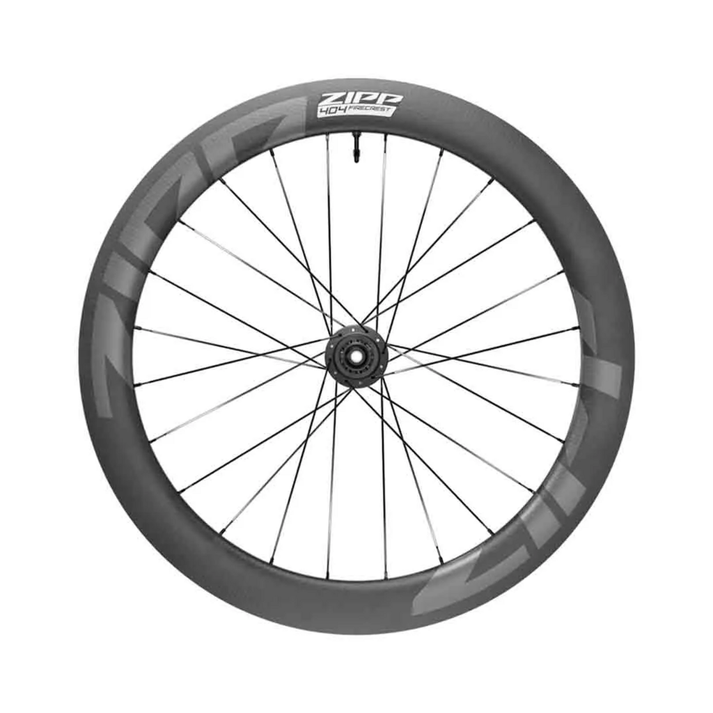 ZIPP AM 404 Firecrest Carbon Tubeless Disc Brake Center Locking 700c Front 24Spokes 12x100mm Standard Graphic B1