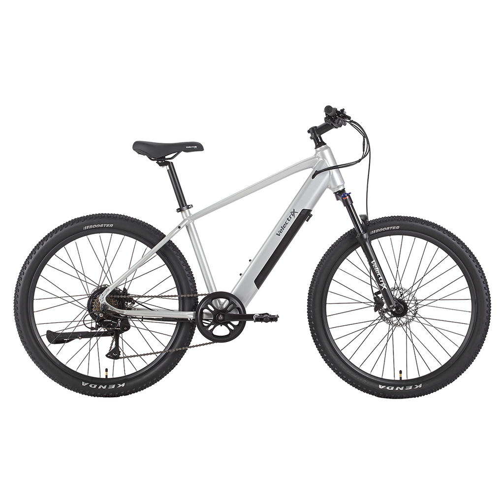 VelectriX Velectrix Ascent Adventure Electric Mountain Bike -Silver
