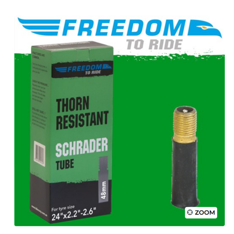 Bikecorp Tube - Thorn Resistant Schrader 24"x2.2"-2.6" 48mm