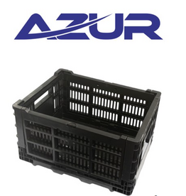 9341983051902 Azur Cargo Basket Black - Small