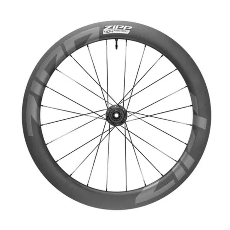 ZIPP Zipp AM 404 Firecrest Carbon Tubeless Disc Brake Center Locking 700c Front 24Spokes 12x100mm Standard Graphic B1