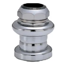 Headset, 1", Threaded, Steel, 22.2 x 30 x 27 x 37.5 mm, with water seals