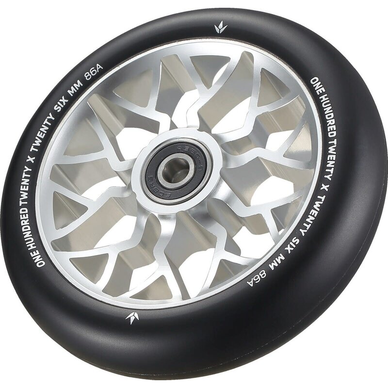 ENVY Envy Sector Scooter Wheel 120mm x 26mm -Silver/Black