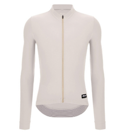 Santini RTR Long Sleeve Unisex Winter Fleece Jersey - Cappuccino