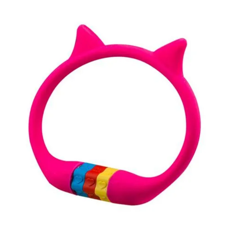Kids lock, color and shapes combination lock10 x 350mm Pink