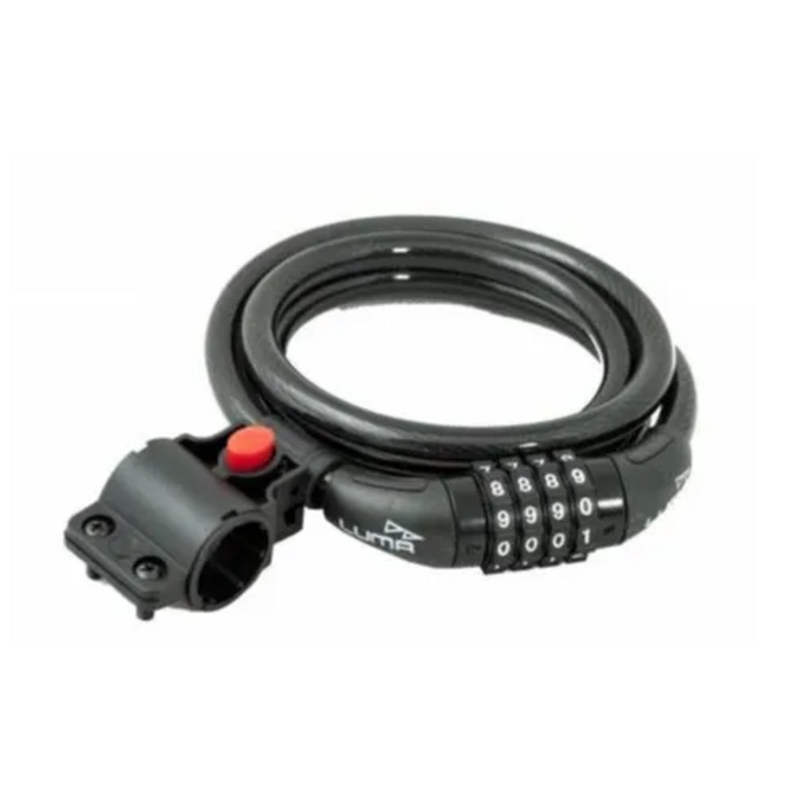 LUMA Lock Combination Resettable  12mm x 1800mm w/bracket