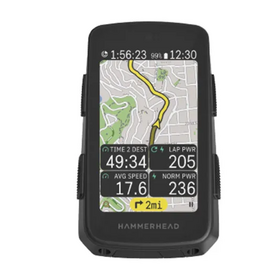 SRAM Hammerhead Karoo Bike Computer (Including Device, 31.8mm Hammerhead Mounting System, USB-C to USB-C Charging Cable, Quarter-Turn Adapter, Lanyard, Quick Start Guide)