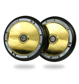 Root Industries Root Industries AIR 120mm Wheels - Black/Gold Rush