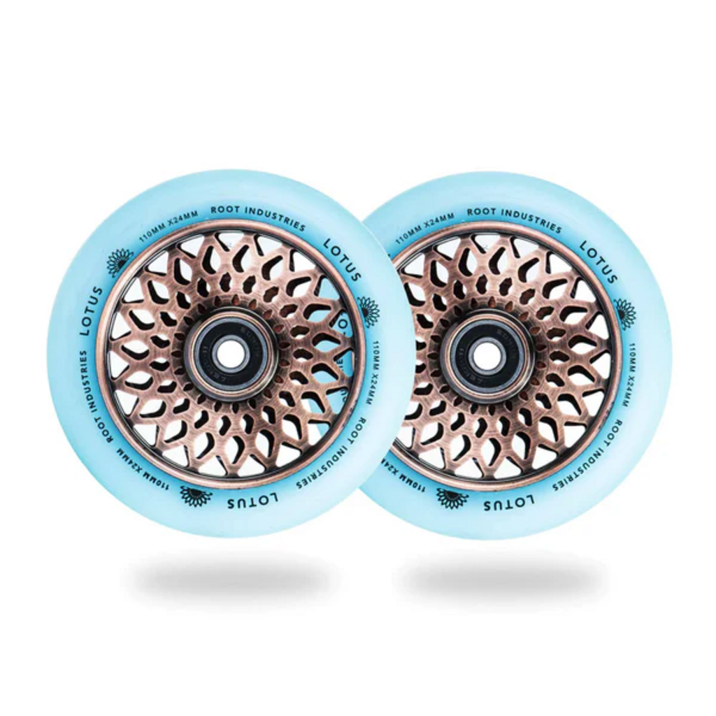Root Industries Root Industries LOTUS 110mm Wheels - Glow/Copper