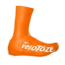 Velotoze Velotoze Tall Shoe Cover, Road 2.0, Large -Viz Orange