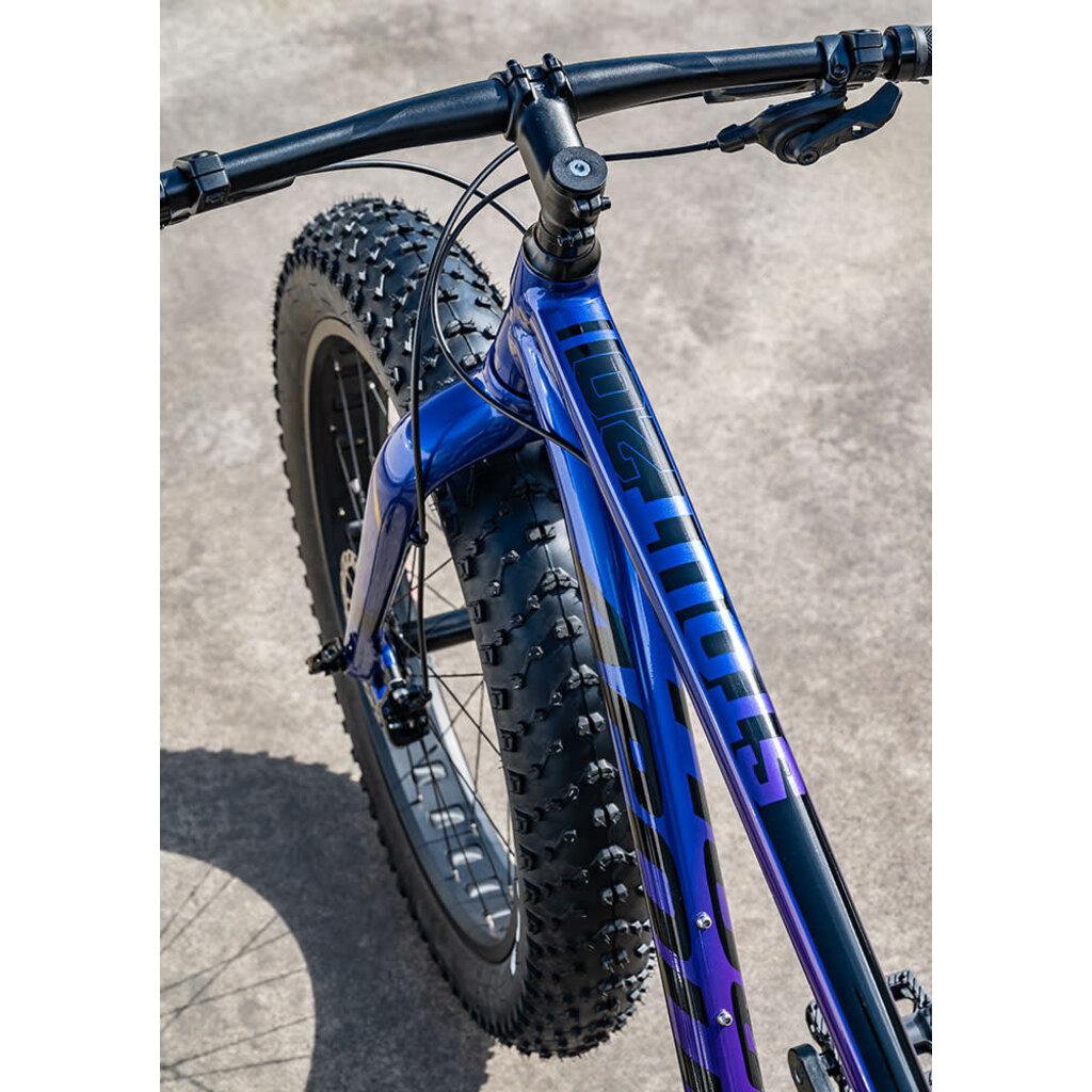 Apollo Apollo Stout 20" Fat Bike M- Gloss Navy Blue, Purple Fade/Black