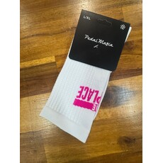 PEDAL MAFIA TBP White/Pink Socks Pedal Mafia