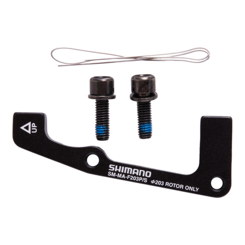 Shimano SHIMANO Disc Brake Mount Adapter SM-MA-F203-PS ,  Front 203mm Caliper