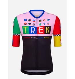 Trek Trek First 50 Cycling Jersey Black/ Light Pink