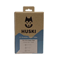 HUSKI Huski E-scooter Tube 10" x 2.5-3" Schrader Valve Straight