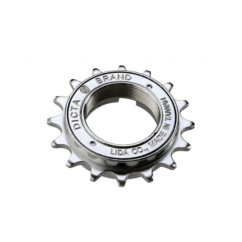 DICTA DICTA Pro FreeWheel Clutch 15T X 3/32" (M30 x 1mm Thread) -Chrome
