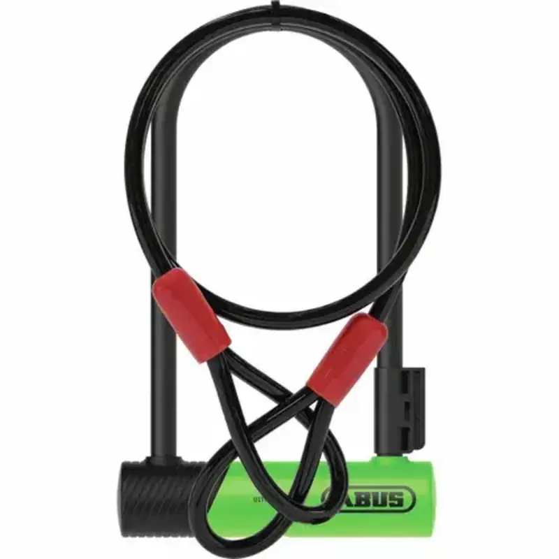 ABUS 410K ULTRA U-Bolt + Loop Cable- 23cm + 120cm cable