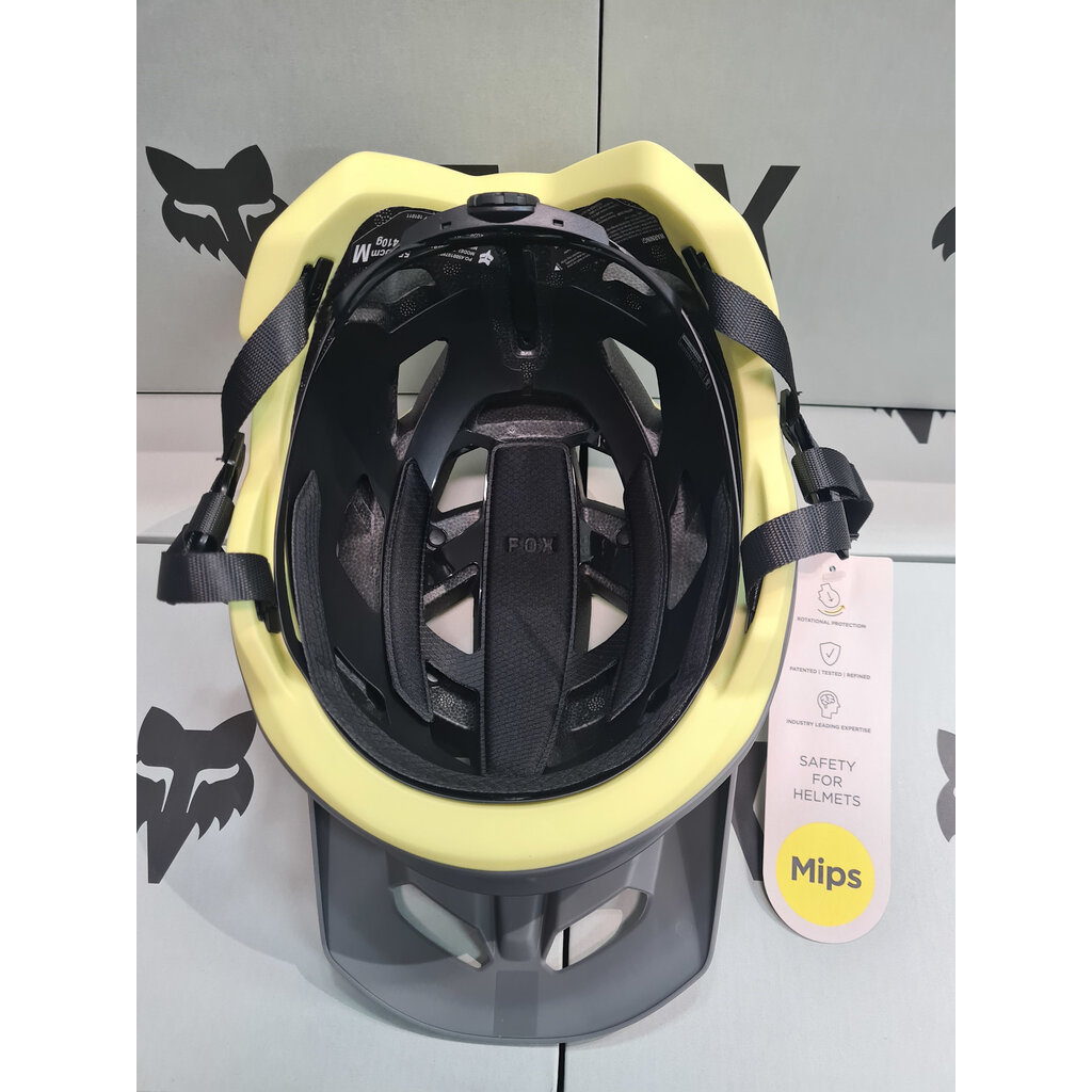 FOX FOX Speedframe Helmet 5050, MIPS- Pearl Yellow