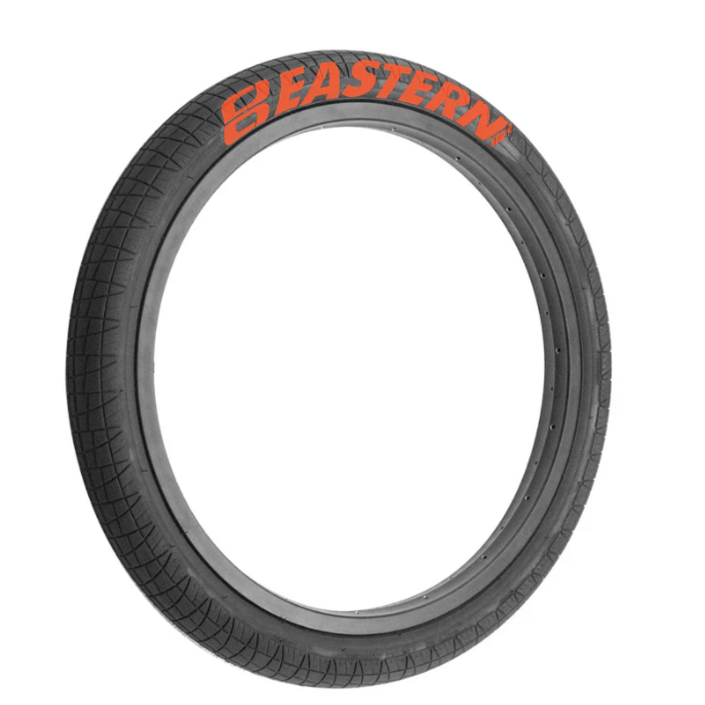 Eastern BMX Eastern Throttle Tyre 20 x 2.4 Black Orange