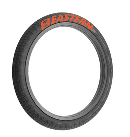 Eastern BMX Eastern Throttle Tyre 20 x 2.4 Black Orange