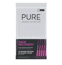 PURE PURE Performance + Race Recovery Choc Berry 112g sachet