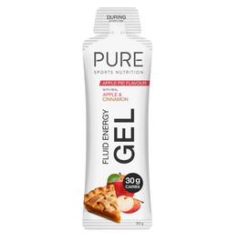 PURE PURE Fluid Energy Gel - Apple Pie Flavour 59g (each)