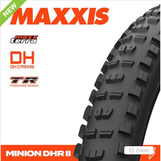 MAXXIS MAXXIS Minion DHR II 27.5 X 2.50 Maxxterra DH TR (2026) Fold 60X2 TPI E-25
