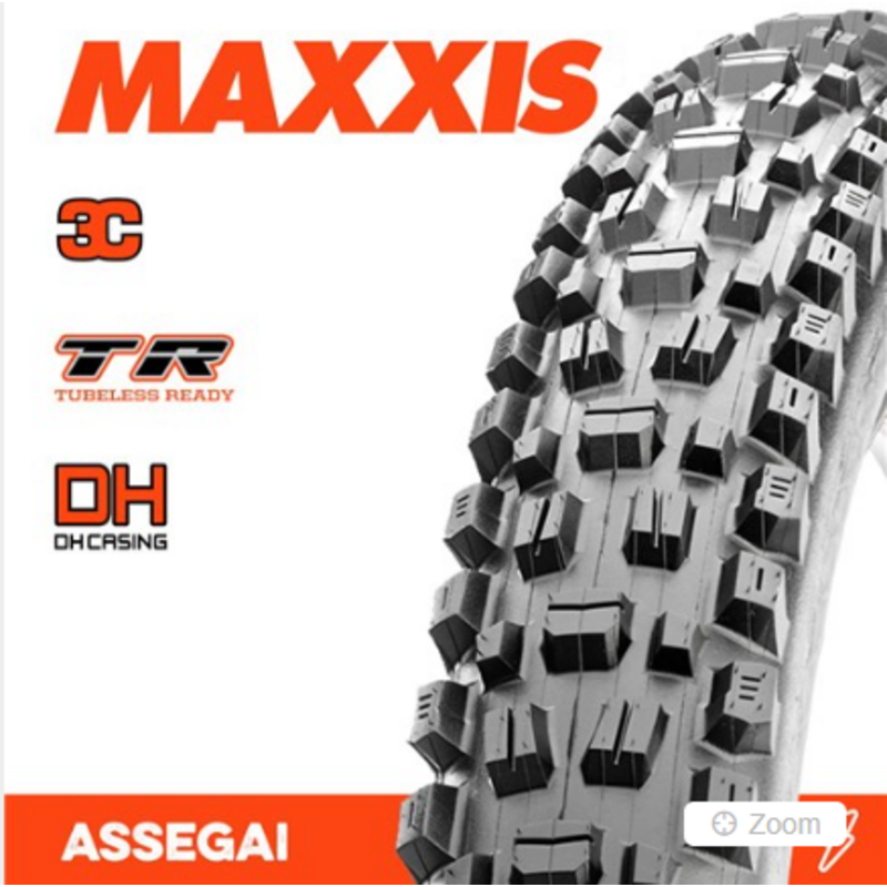 MAXXIS MAXXIS Assegai 27.5 X 2.50 WT 3CG DH TR Fold 60X2TPI E-25