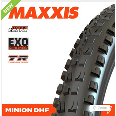 MAXXIS MAXXIS Minion DHF 29 X 2.50 WT Maxxterra EXO TR (2026) Fold 60TPI E-25