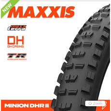 MAXXIS MAXXIS Minion DHR II 29 X 2.50 Maxxterra DH TR (2026) Fold 60X2 TPI E-25