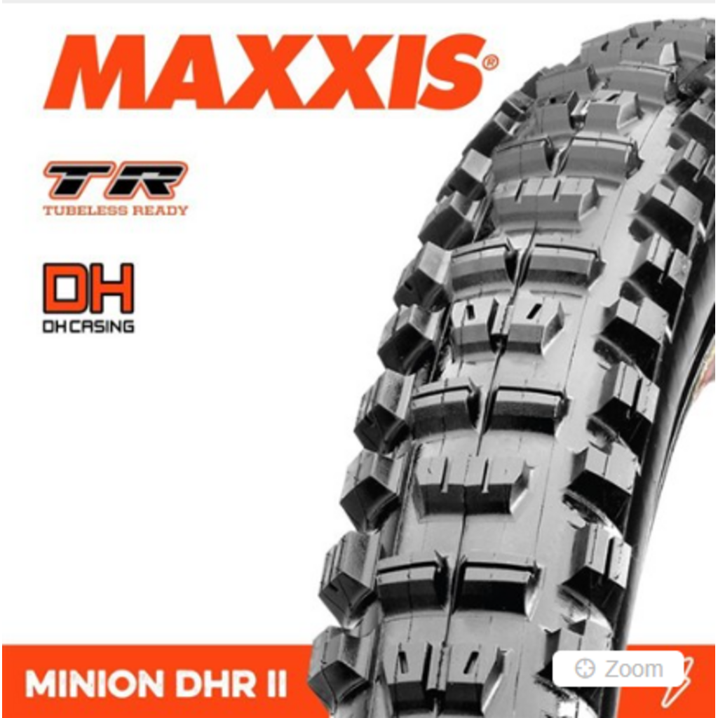 MAXXIS MAXXIS Minion DHR II 27.5 X 2.50 3CG DH TR Fold 60X2 TPI E-25