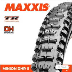 MAXXIS MAXXIS Minion DHR II 27.5 X 2.50 3CG DH TR Fold 60X2 TPI E-25
